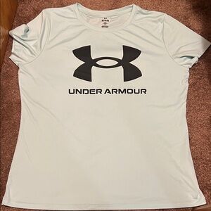 Under Armour Women's Sky Blue Short Sleeve Tee